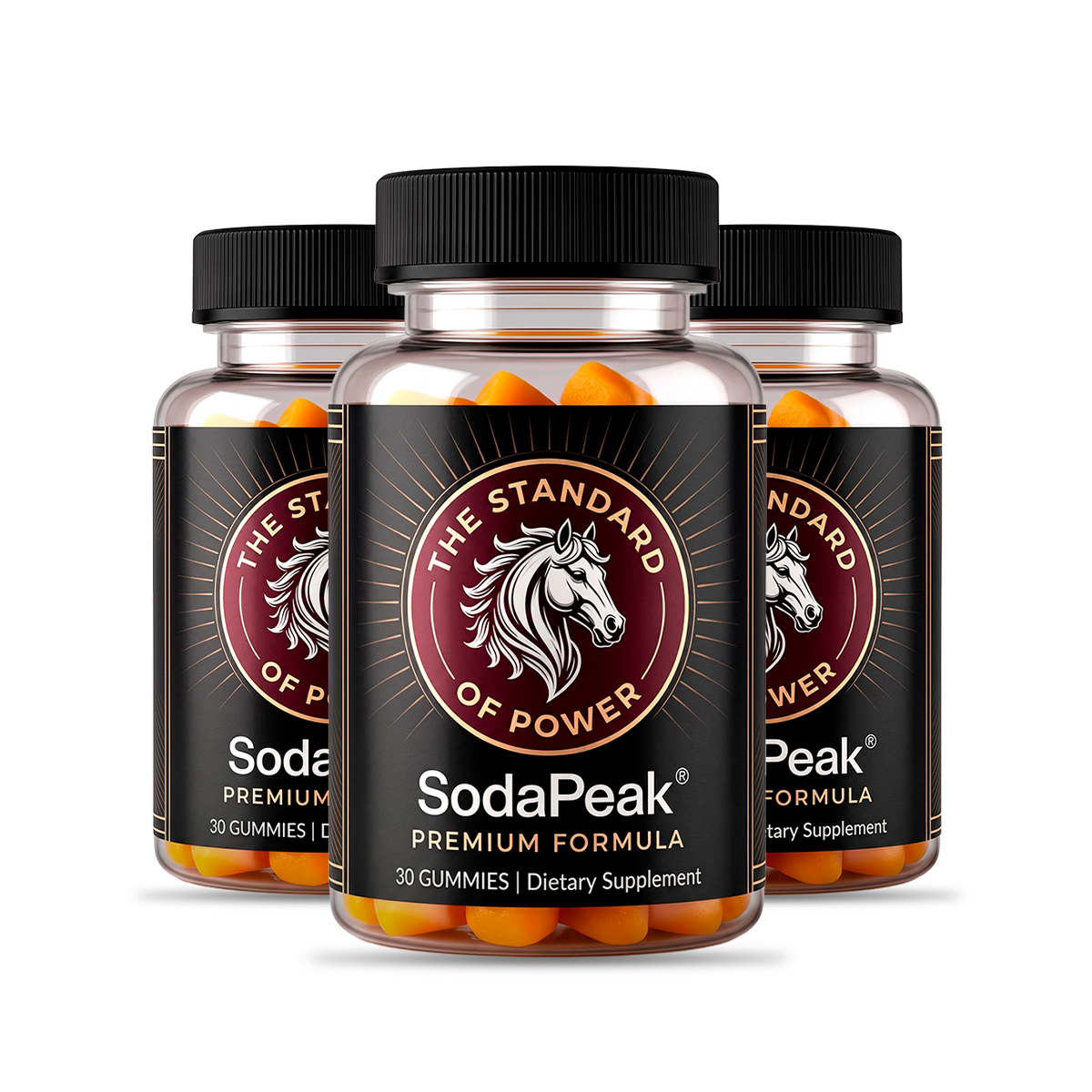 Sodapeak supplement bottle